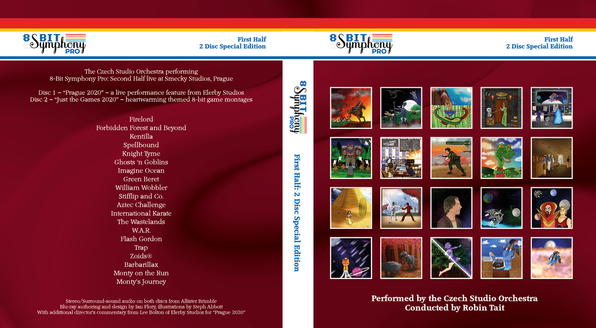 8-Bit Symphony Pro: First Half Blu-ray (2-disc special edition